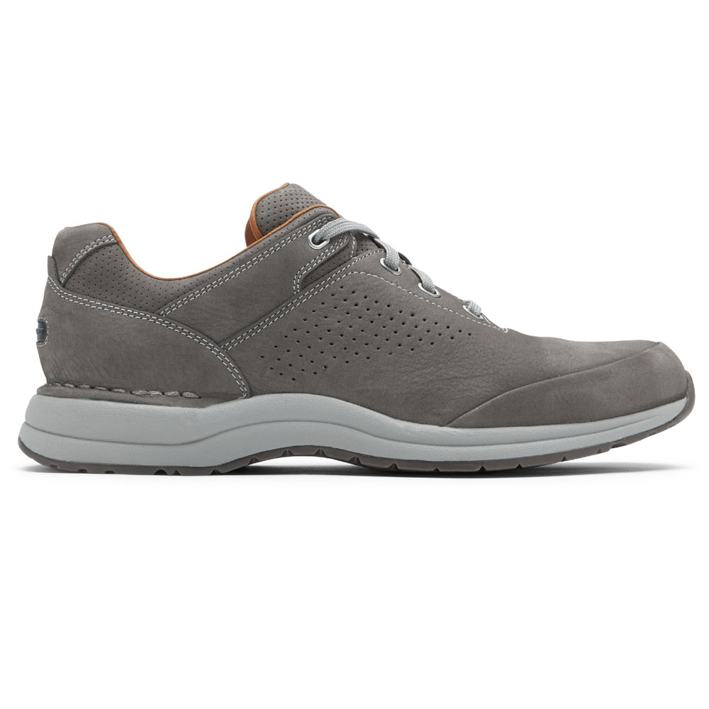 Rockport Joggesko Herre Mørke Grå - Edge Hill 2 Plain Toe - JSKX14567